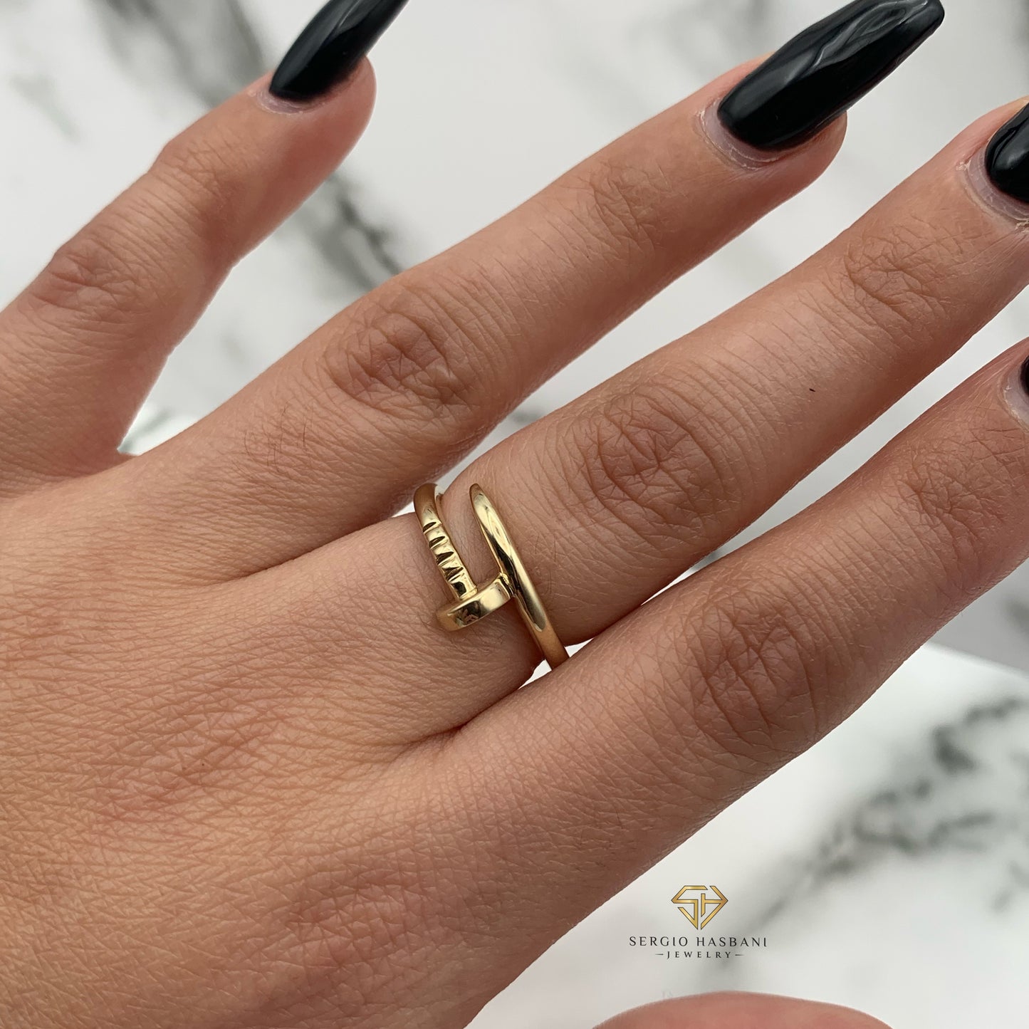 10K NAIL Ring