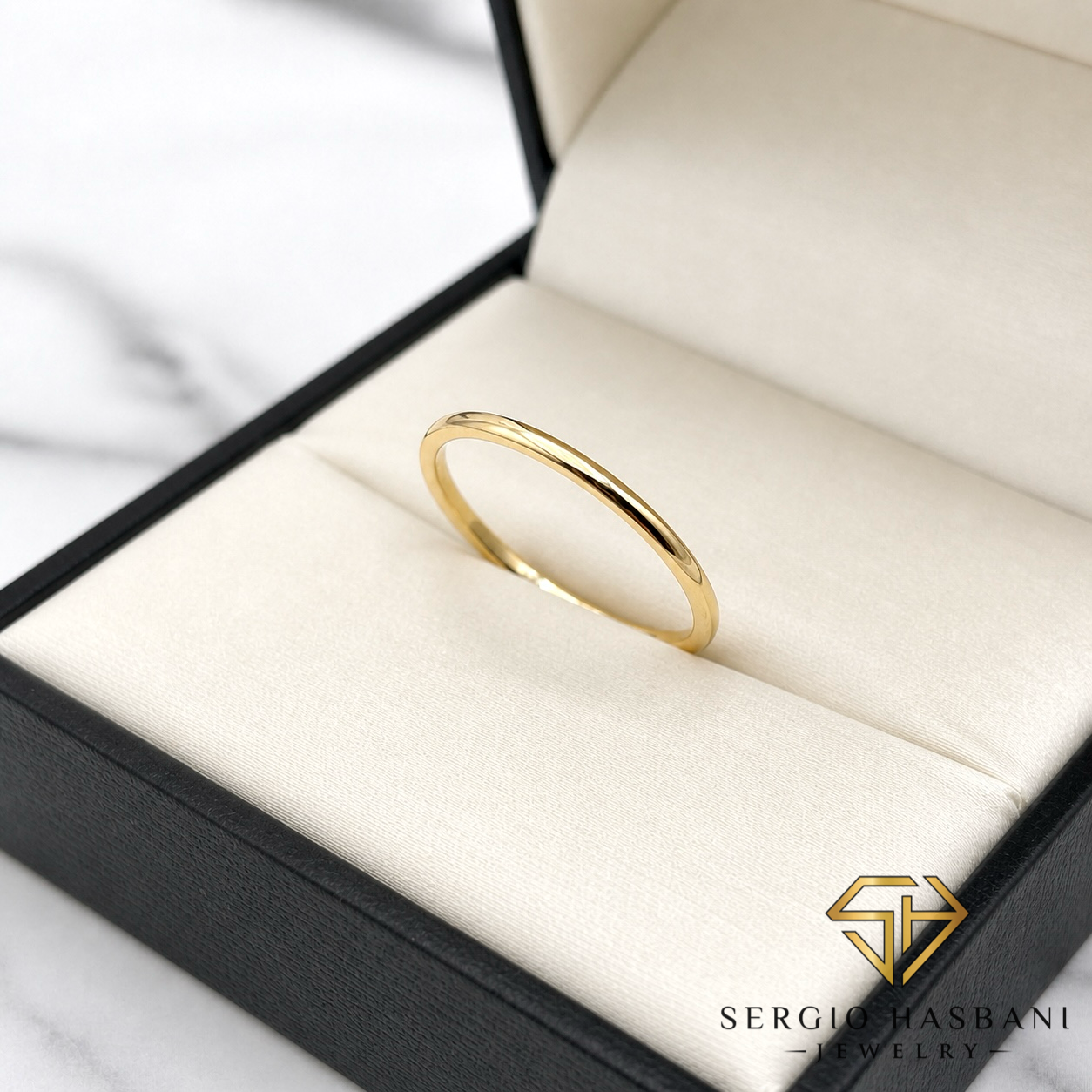 10K SOLID GHS WEDDING BAND WOMAN