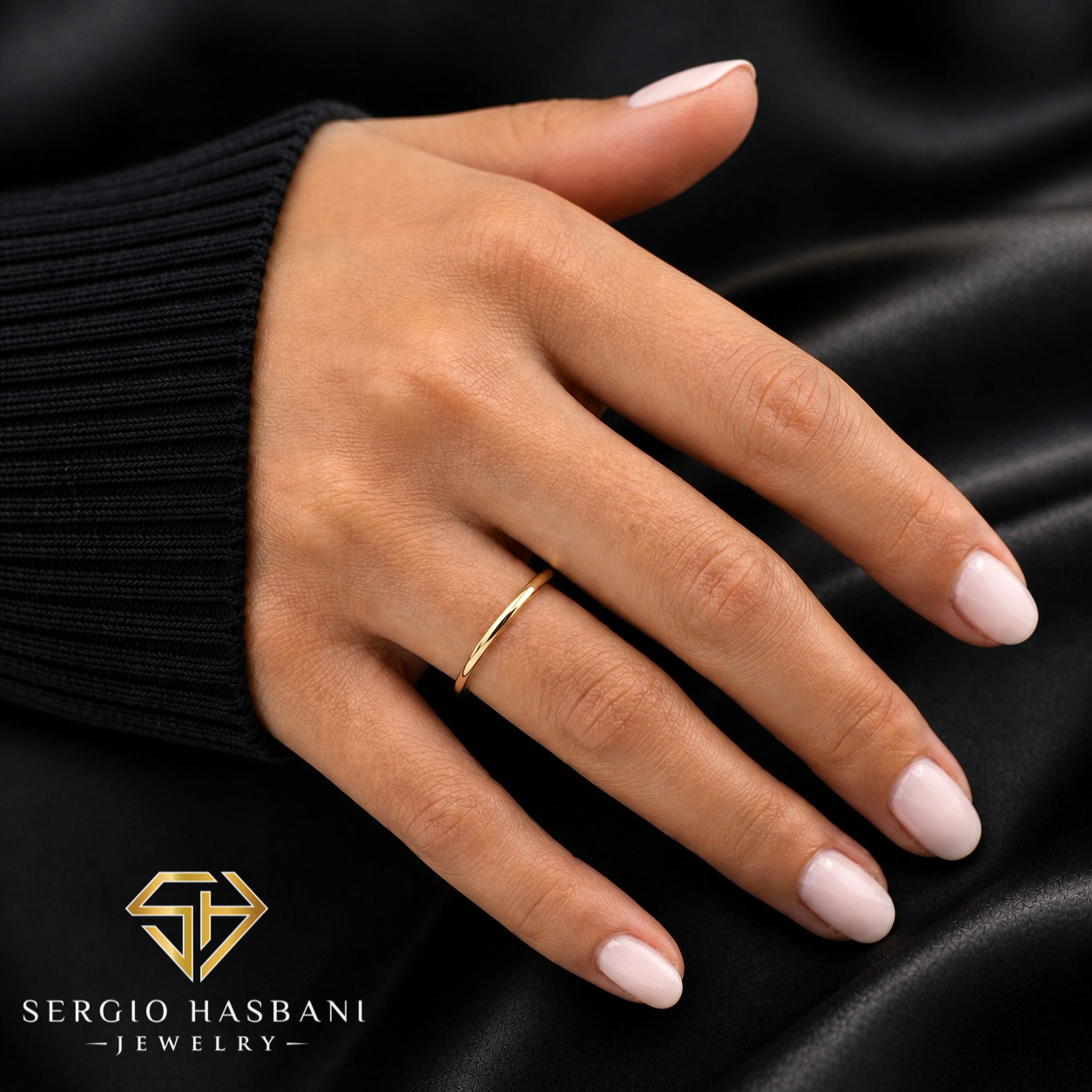10K SOLID GHS WEDDING BAND WOMAN