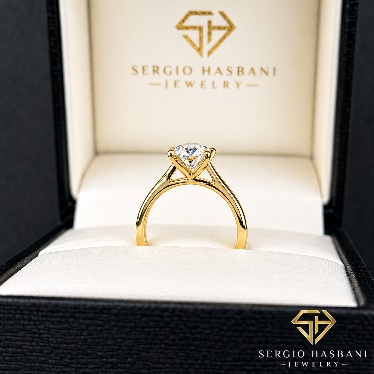 14K SOLITAIRE 1.5CT OVAL VS1 E Lab Diamond Engagement Ring