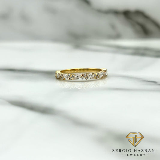 18K MAKAYA VVS Lab Diamond Ring