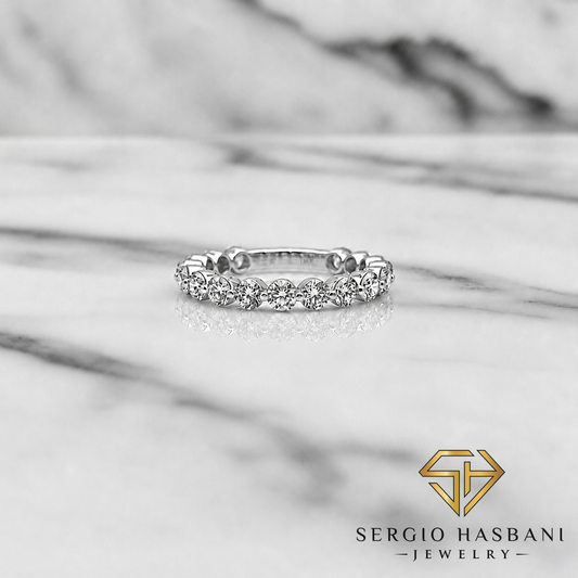 18K ORBÉE VVS Lab Diamond Eternity Ring