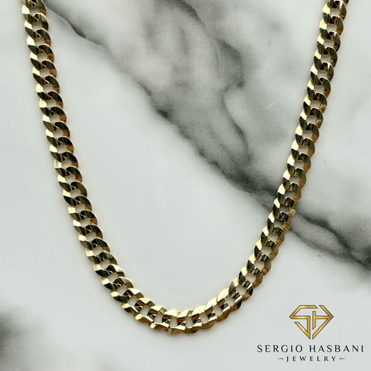 10K 5.2MM Solid Flat Curb Chain