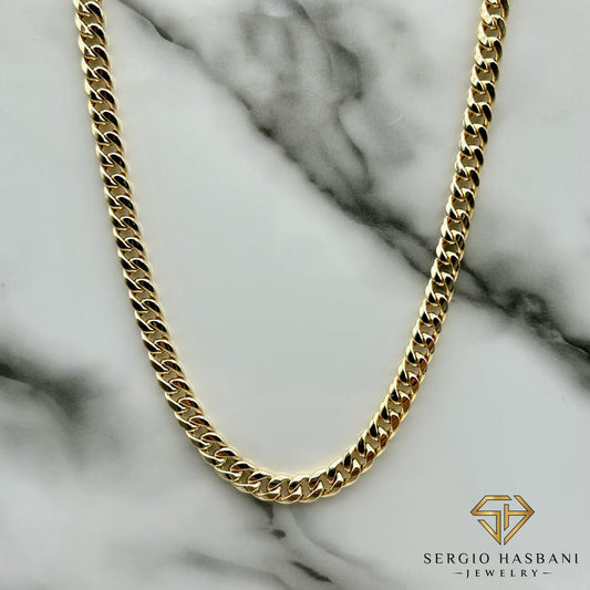 10K 5.5MM Cuban Link Chain