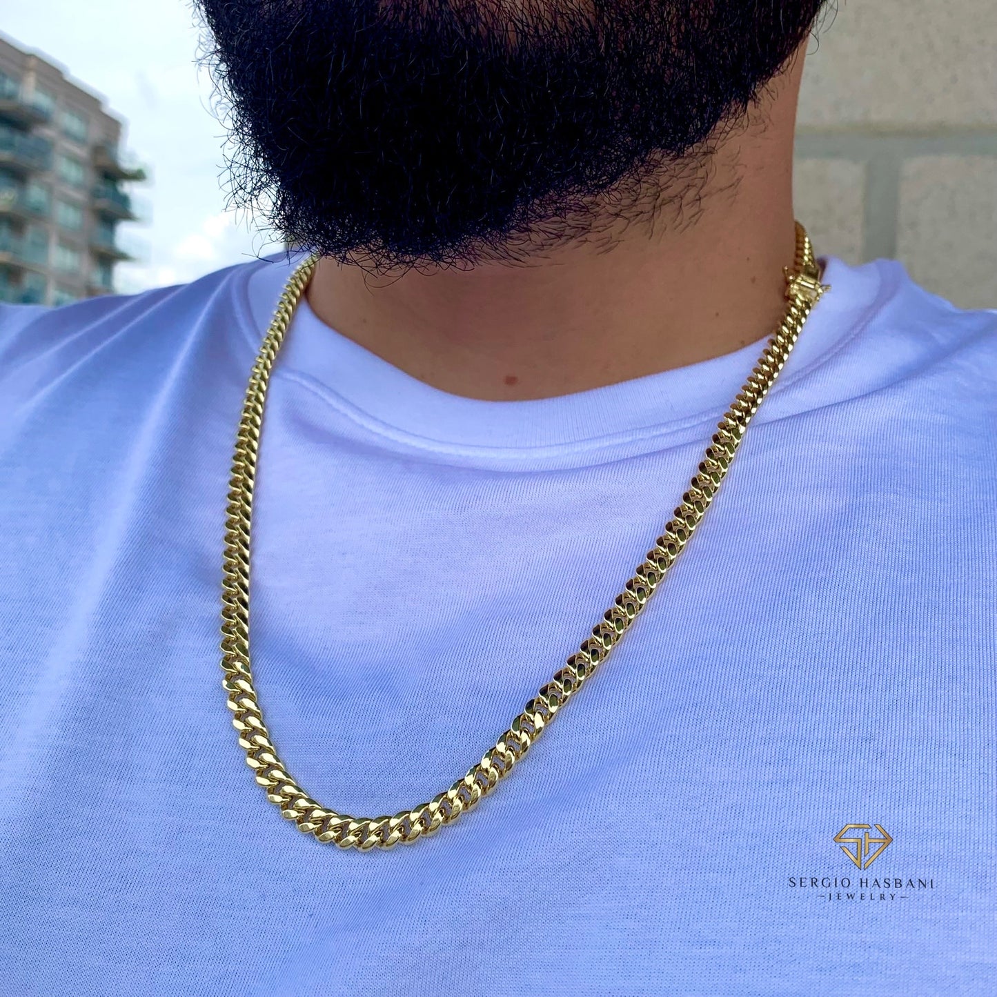 10K 6MM Cuban Link Chain