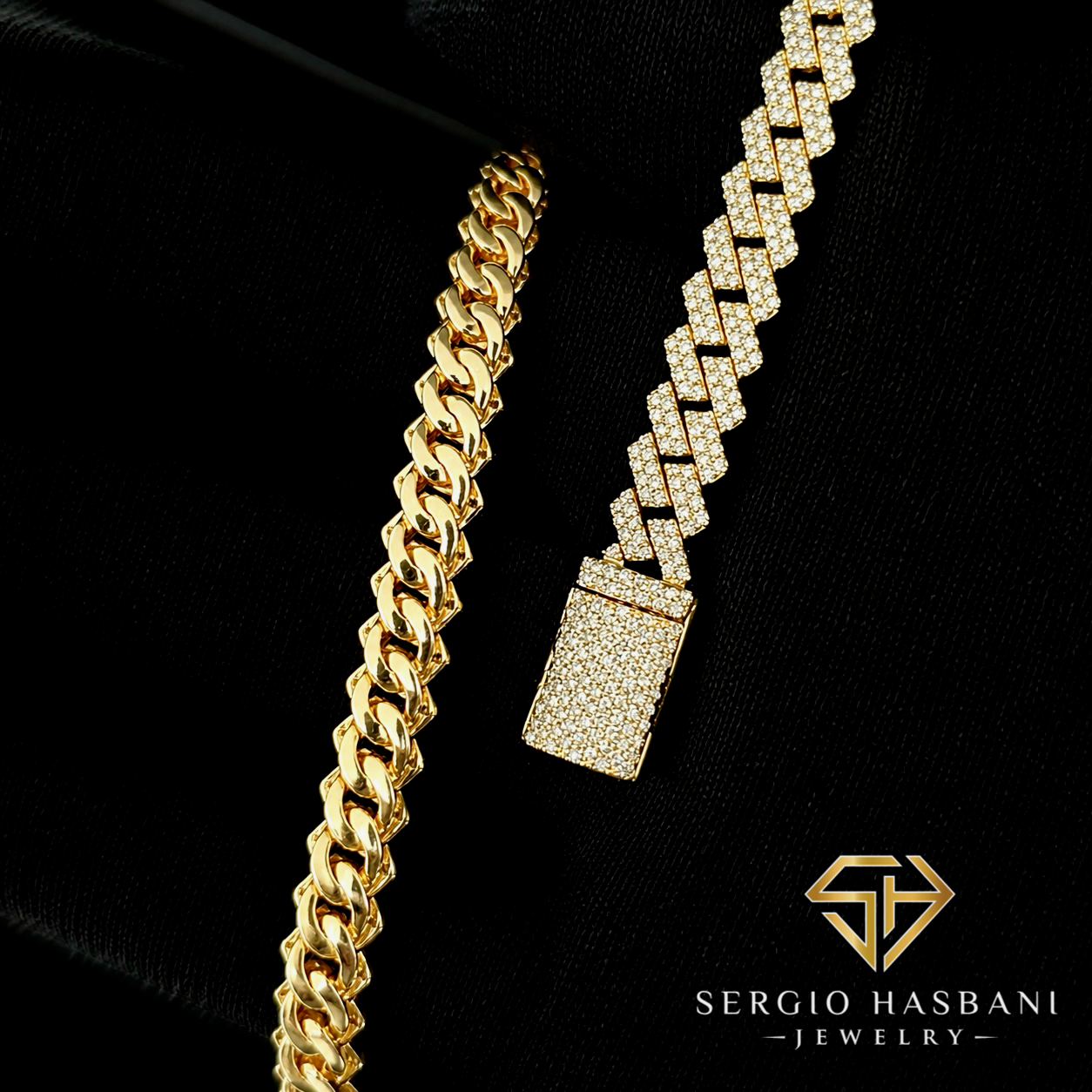 10K 6MM Diamond Cuban Bracelet