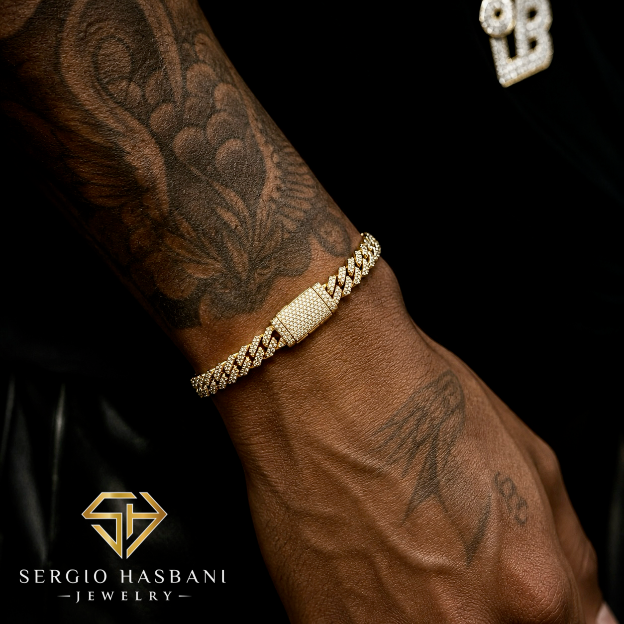 10K 6MM Diamond Cuban Bracelet