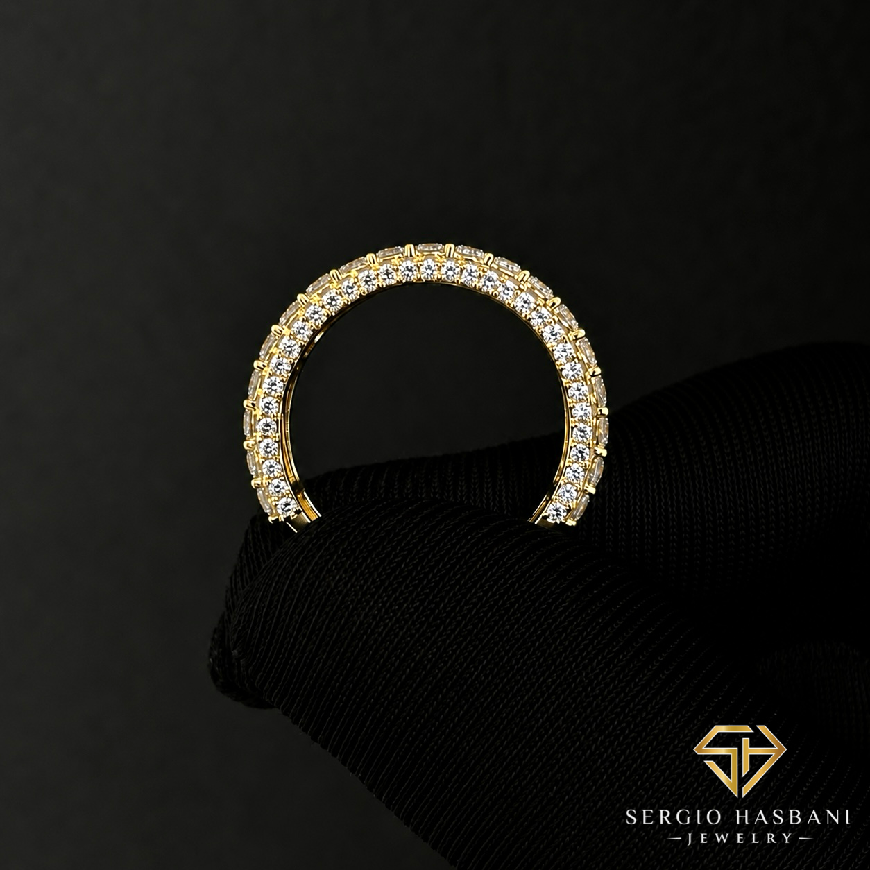 10K BANDO VVS Lab Diamond Ring