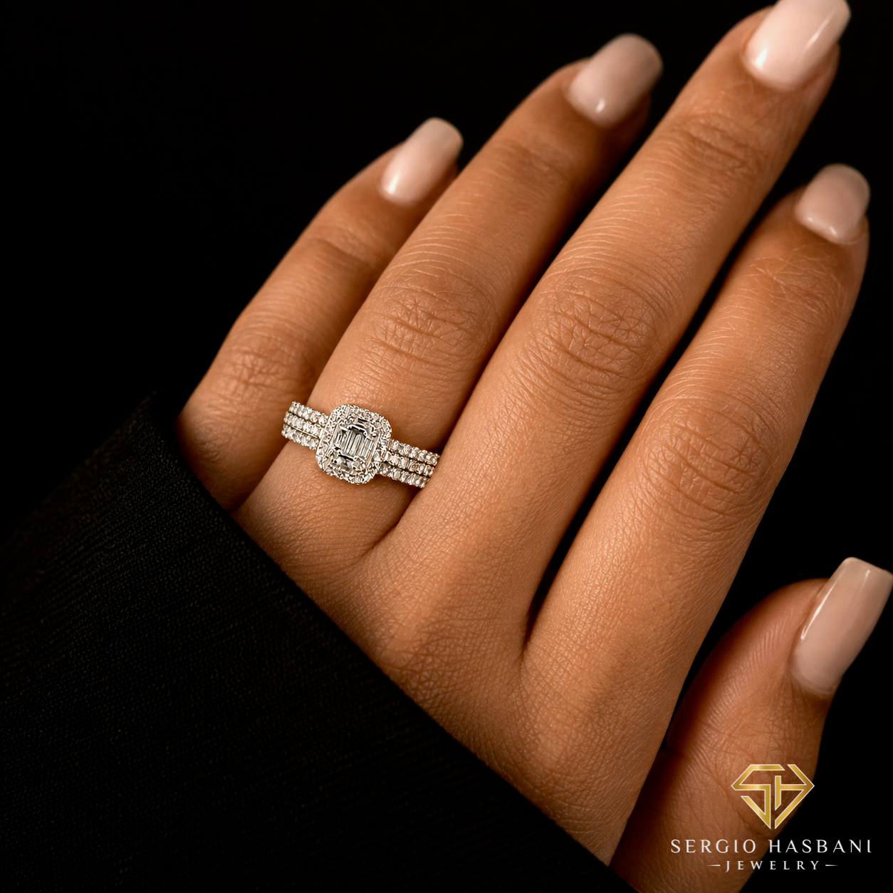 10K BARYA Diamond Ring