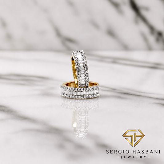 10K BHUGGIES Diamond Earrings