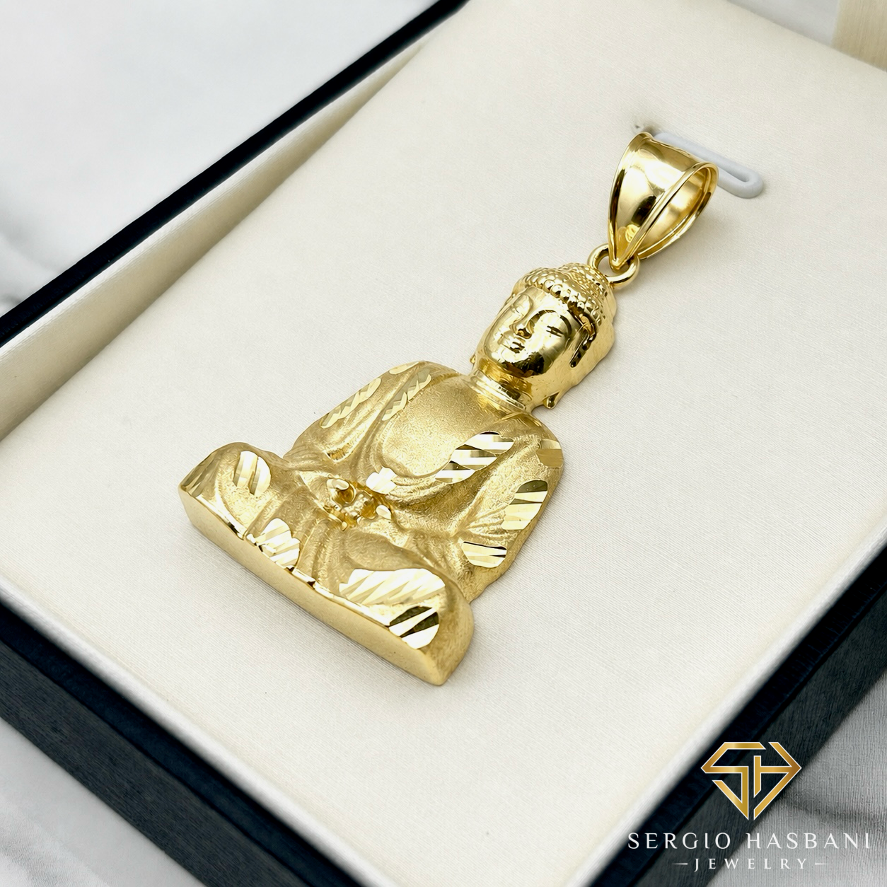 10K BUDDHA Pendant