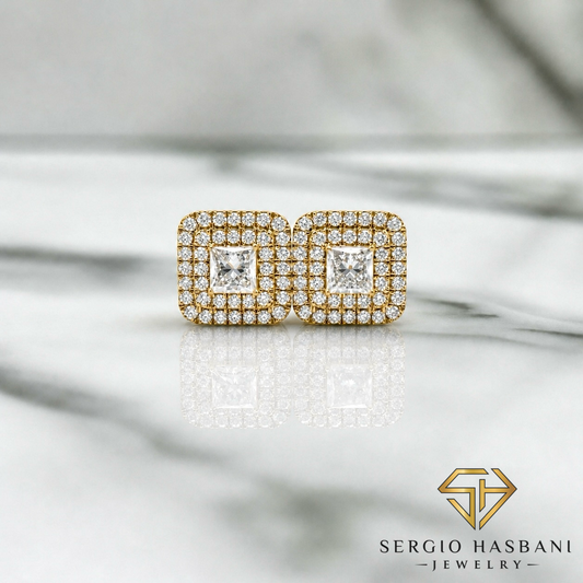 10K CAPCO2 VVS Lab Diamond Earrings