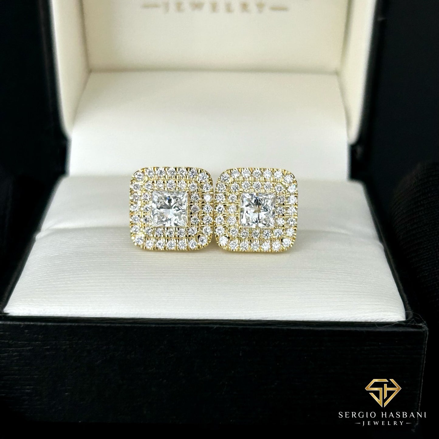 10K CAPCO3 VVS Lab Diamond Earrings
