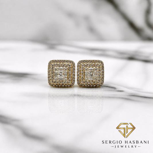 10K CAPCO Diamond Earrings