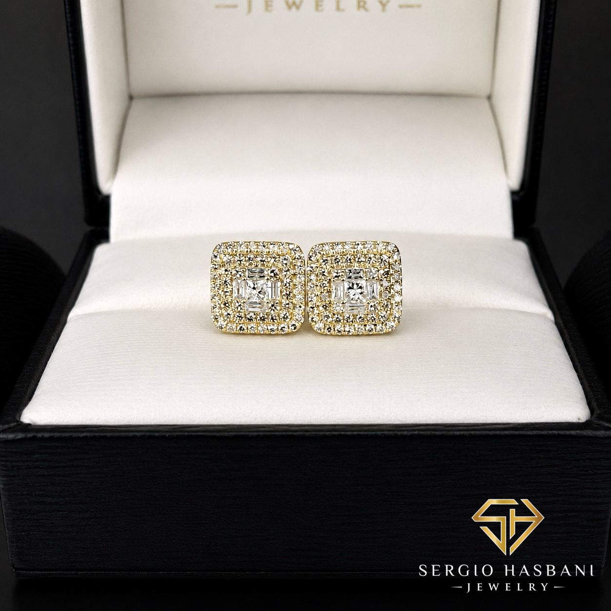10K CAPCO Diamond Earrings