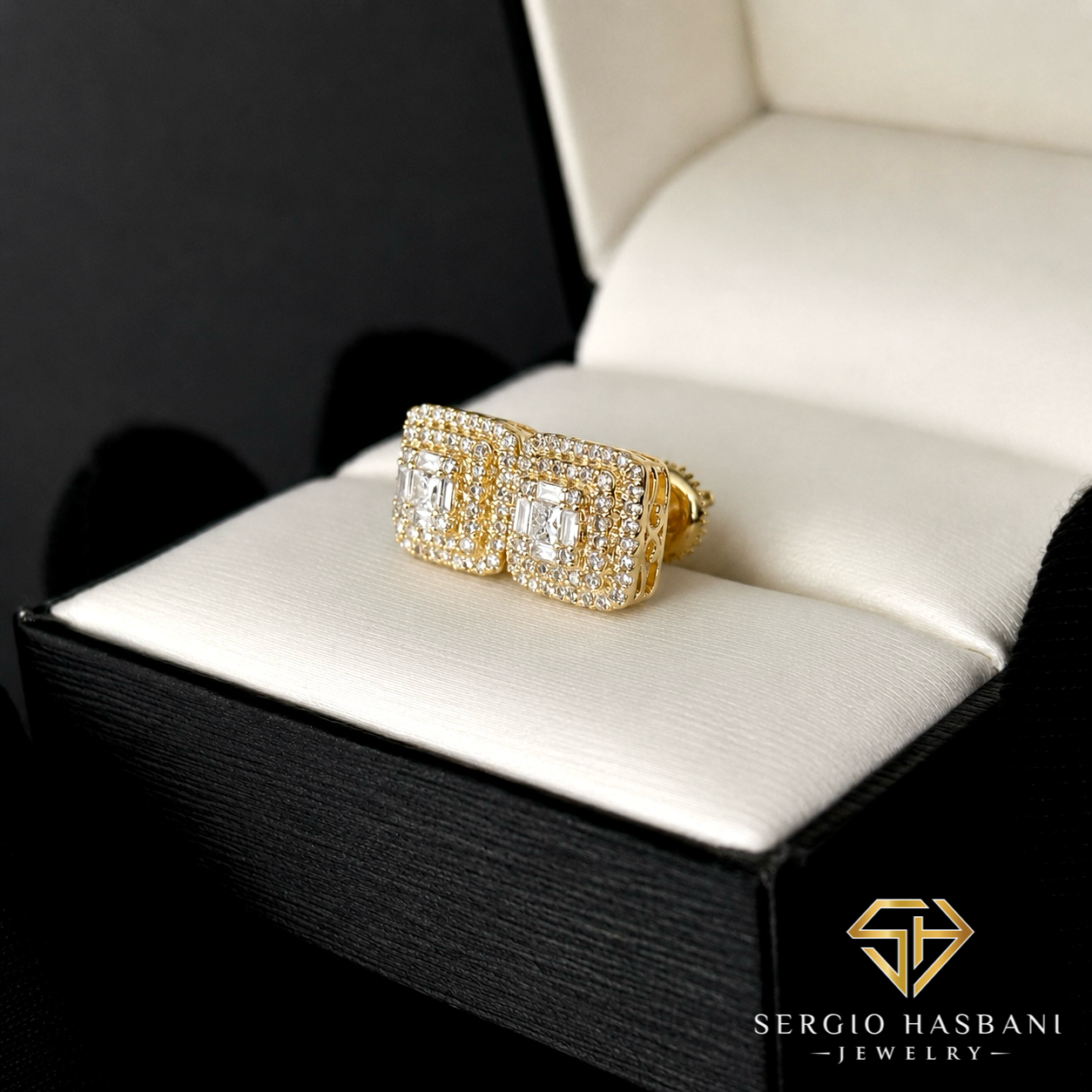 10K CAPCO Diamond Earrings