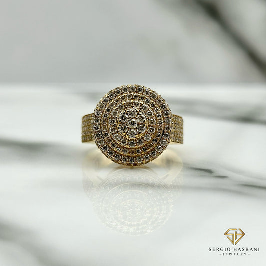 10K CAPLER Diamond Ring