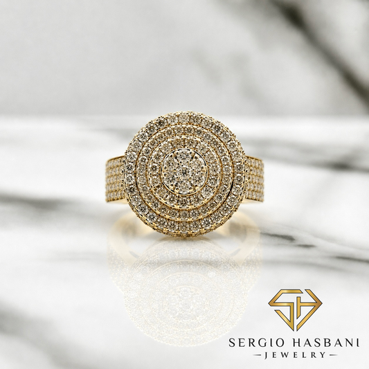 10K CAPLER Diamond Ring