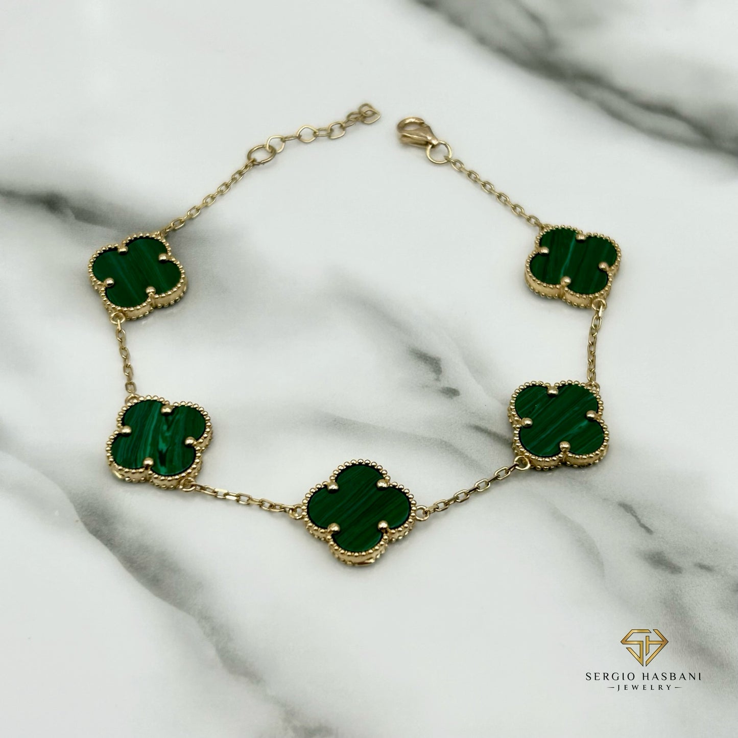 10K CLOVER Bracelet