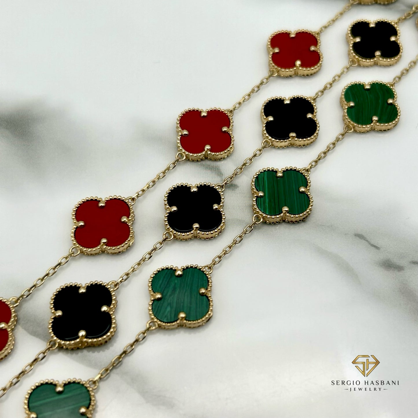 10K CLOVER Bracelet