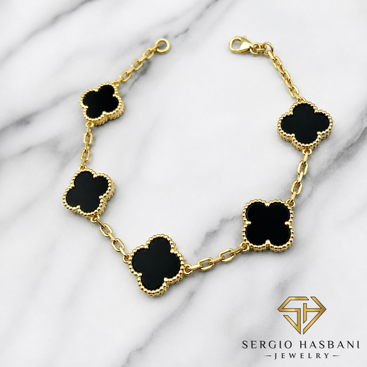 10K CLOVER Bracelet