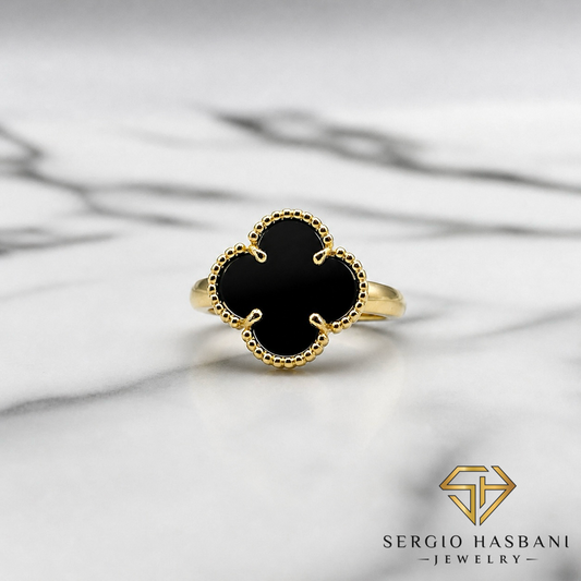 10K CLOVER Ring