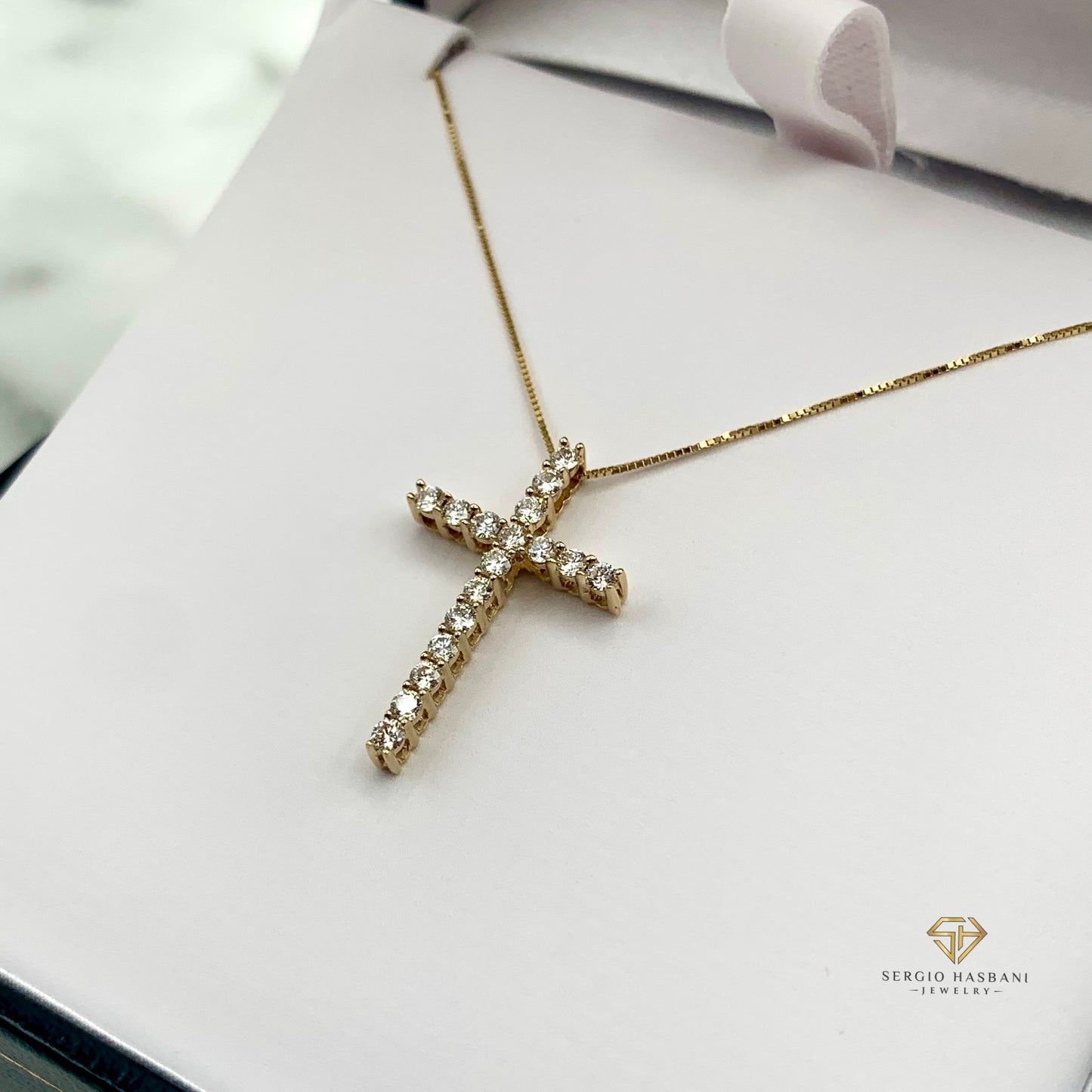 0.50ct Diamond Cross Pendant