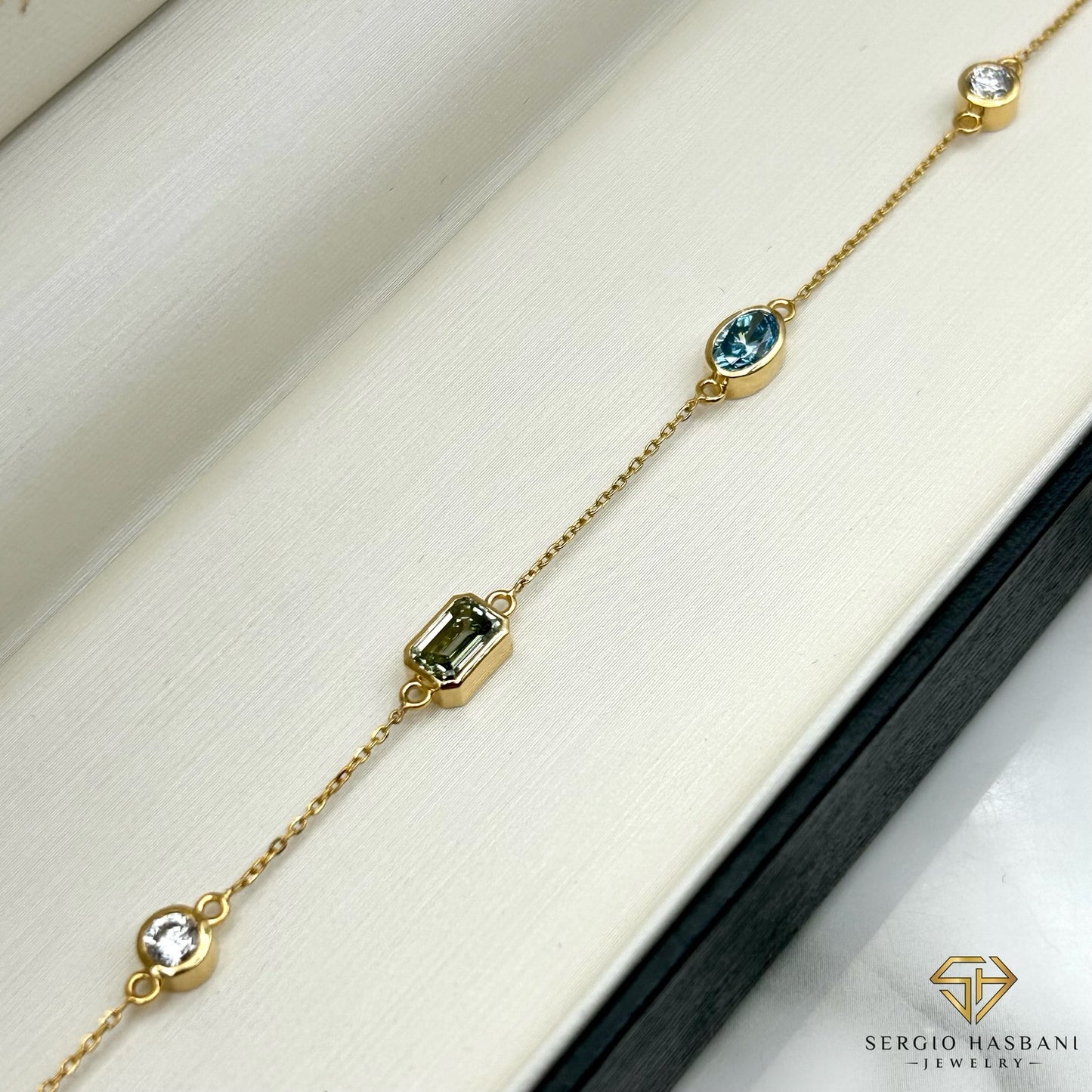 14K EMERAZ Diamond Bracelet