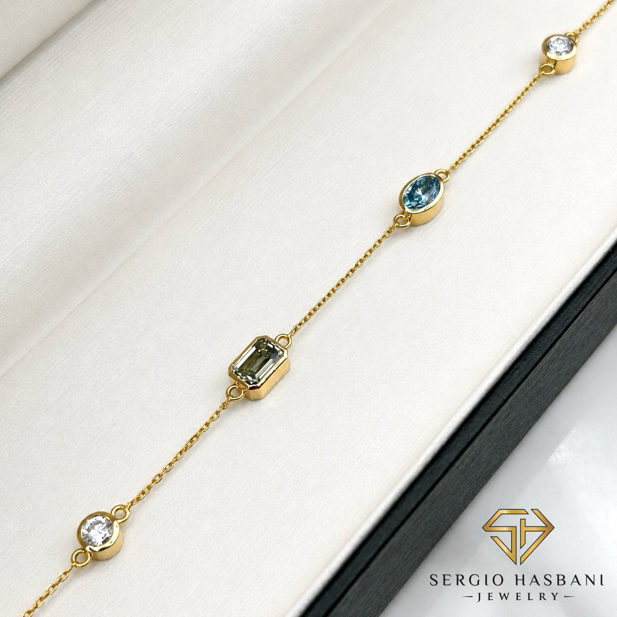 14K EMERAZ Diamond Bracelet