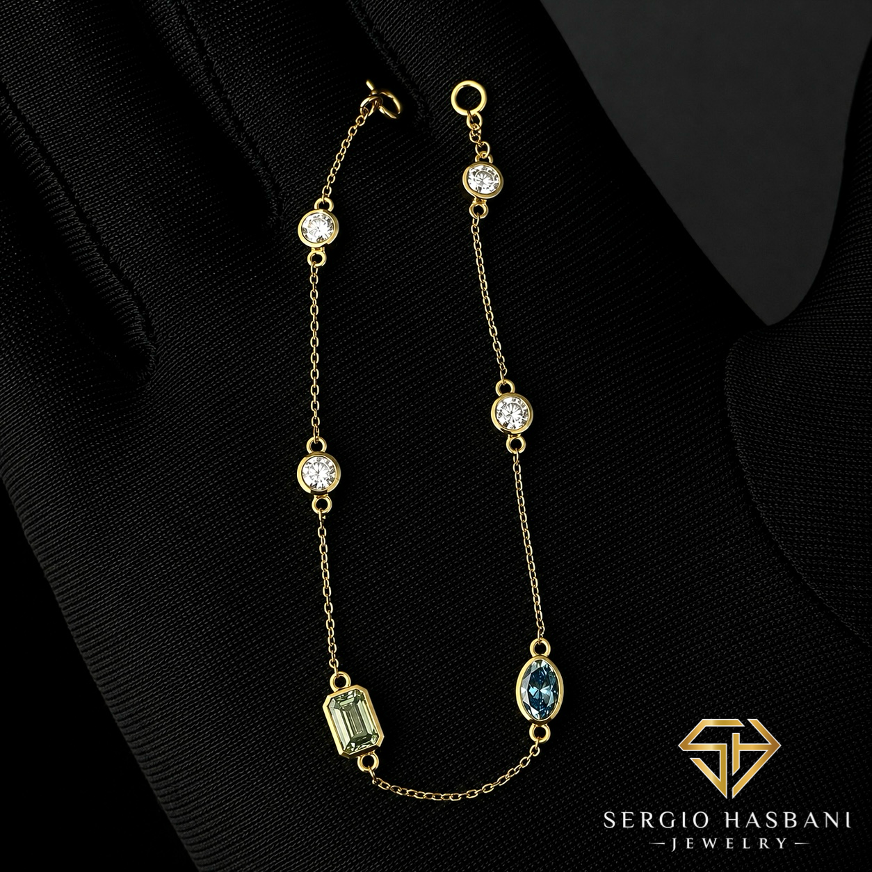 14K EMERAZ Diamond Bracelet