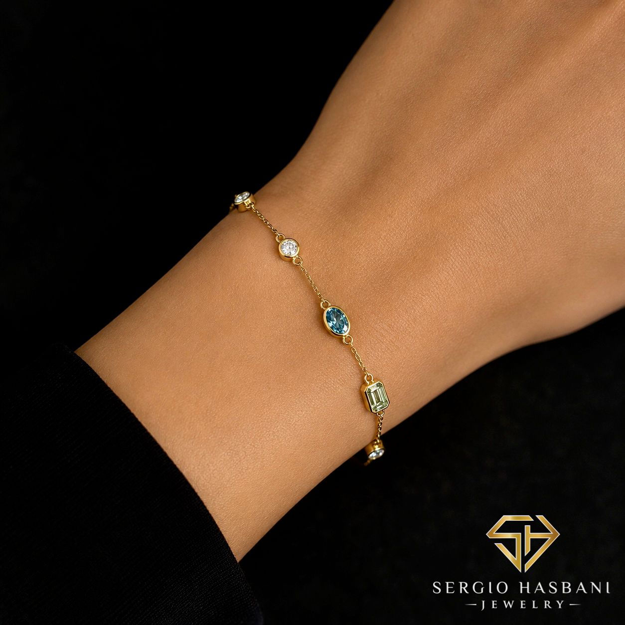 14K EMERAZ Diamond Bracelet