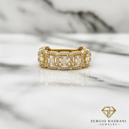 10K ETERNAL Diamond Ring