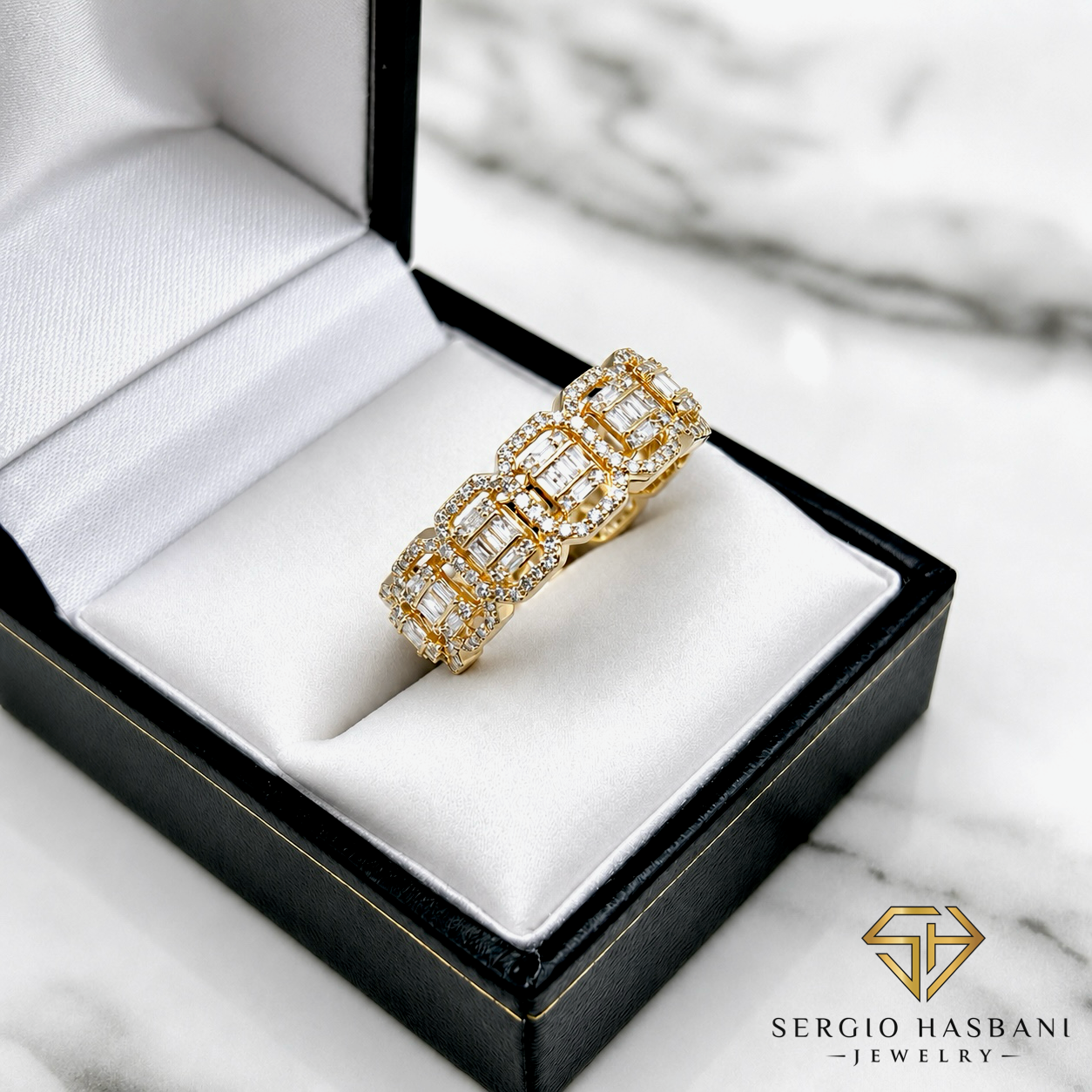 10K ETERNAL Diamond Ring