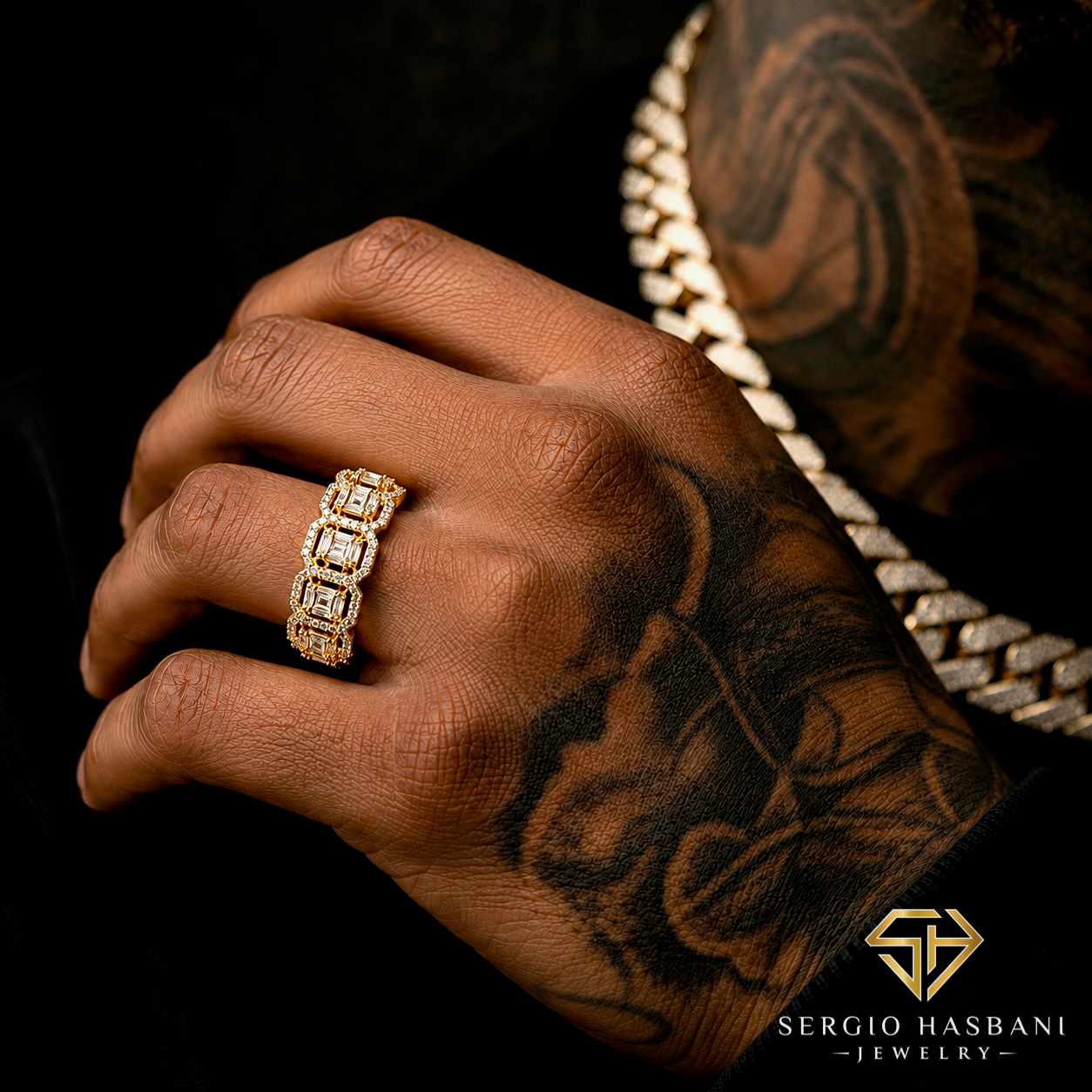 10K ETERNAL Diamond Ring