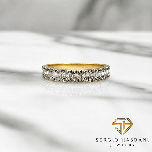 10K ETERNI BG Diamond Ring