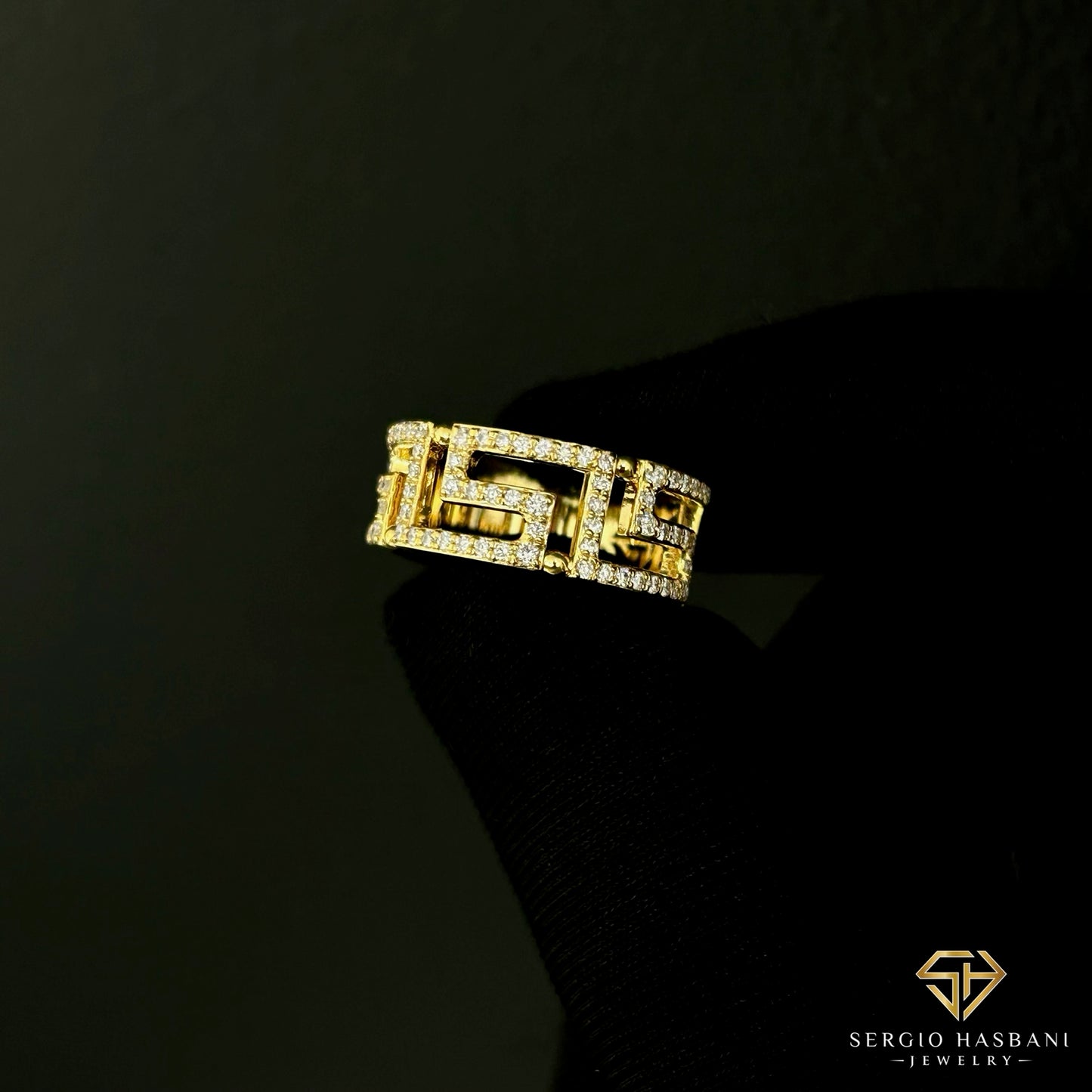 10K G-KIKI VVS Lab Diamond Ring