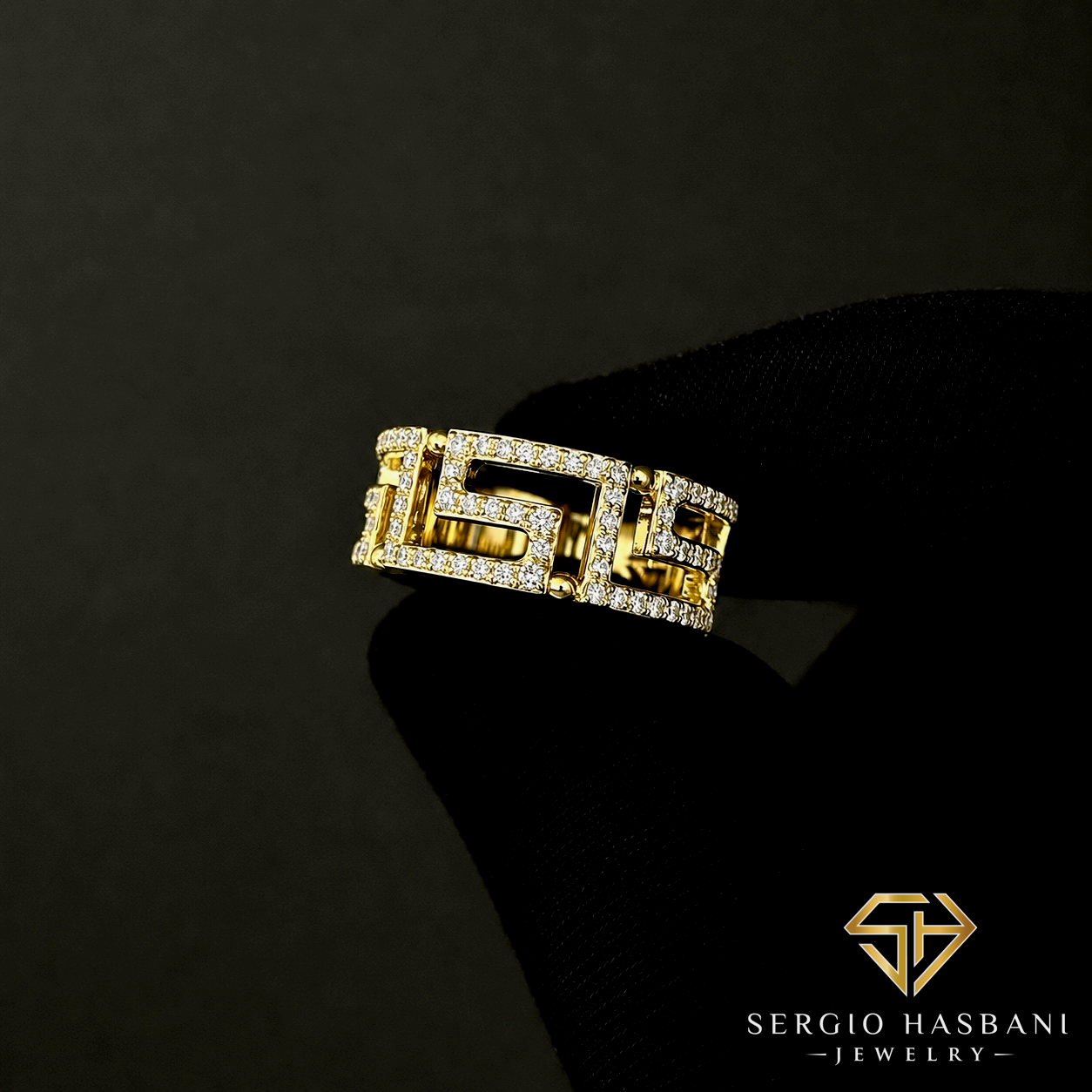 10K G-KIKI VVS Lab Diamond Ring