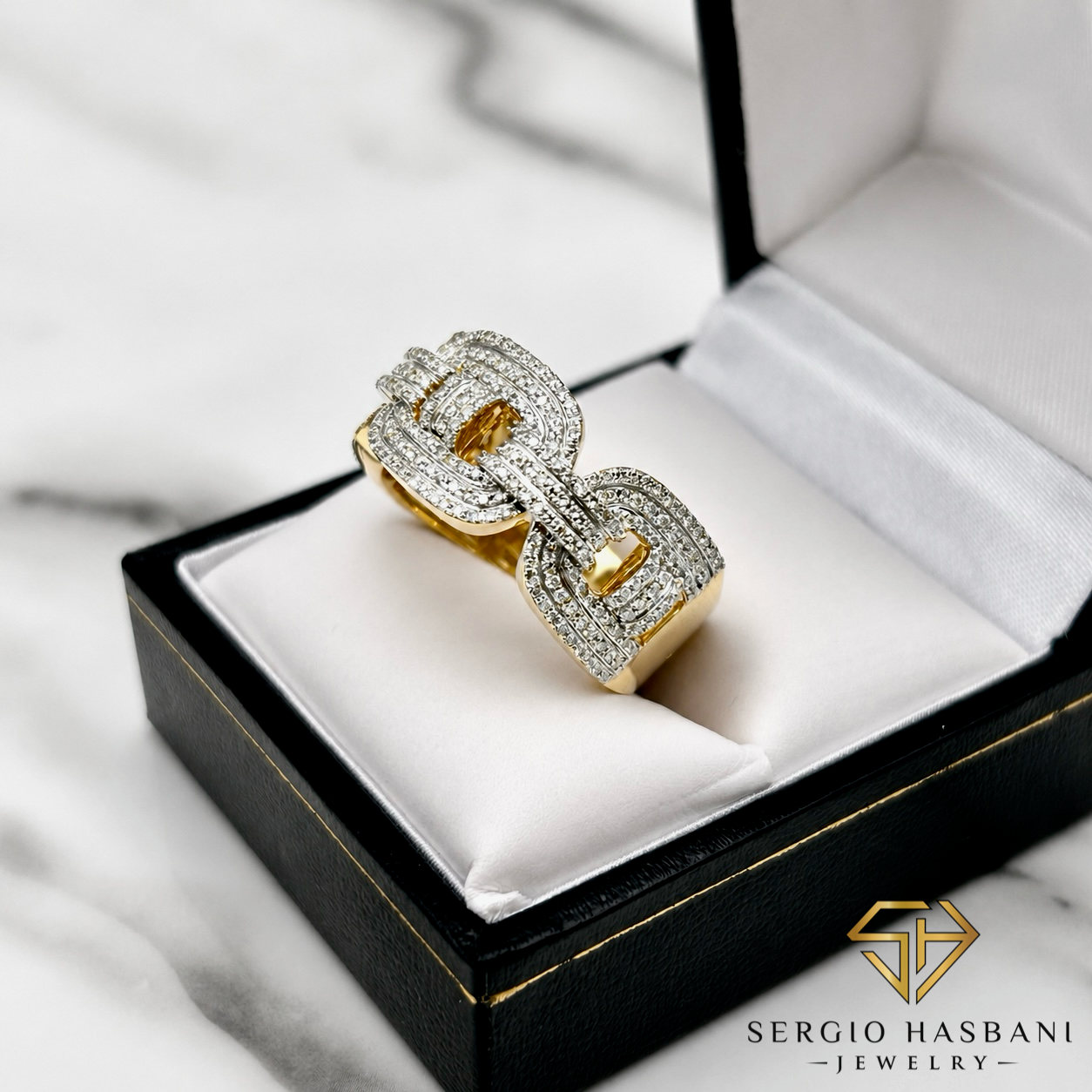 10K GOOCH Diamond Ring