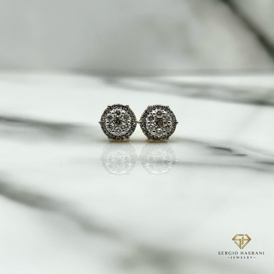 10K HEXO Diamond Studs