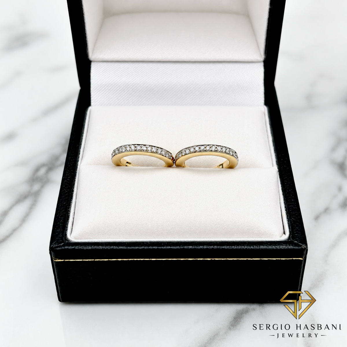 10K HUGGILI Diamond Earrings