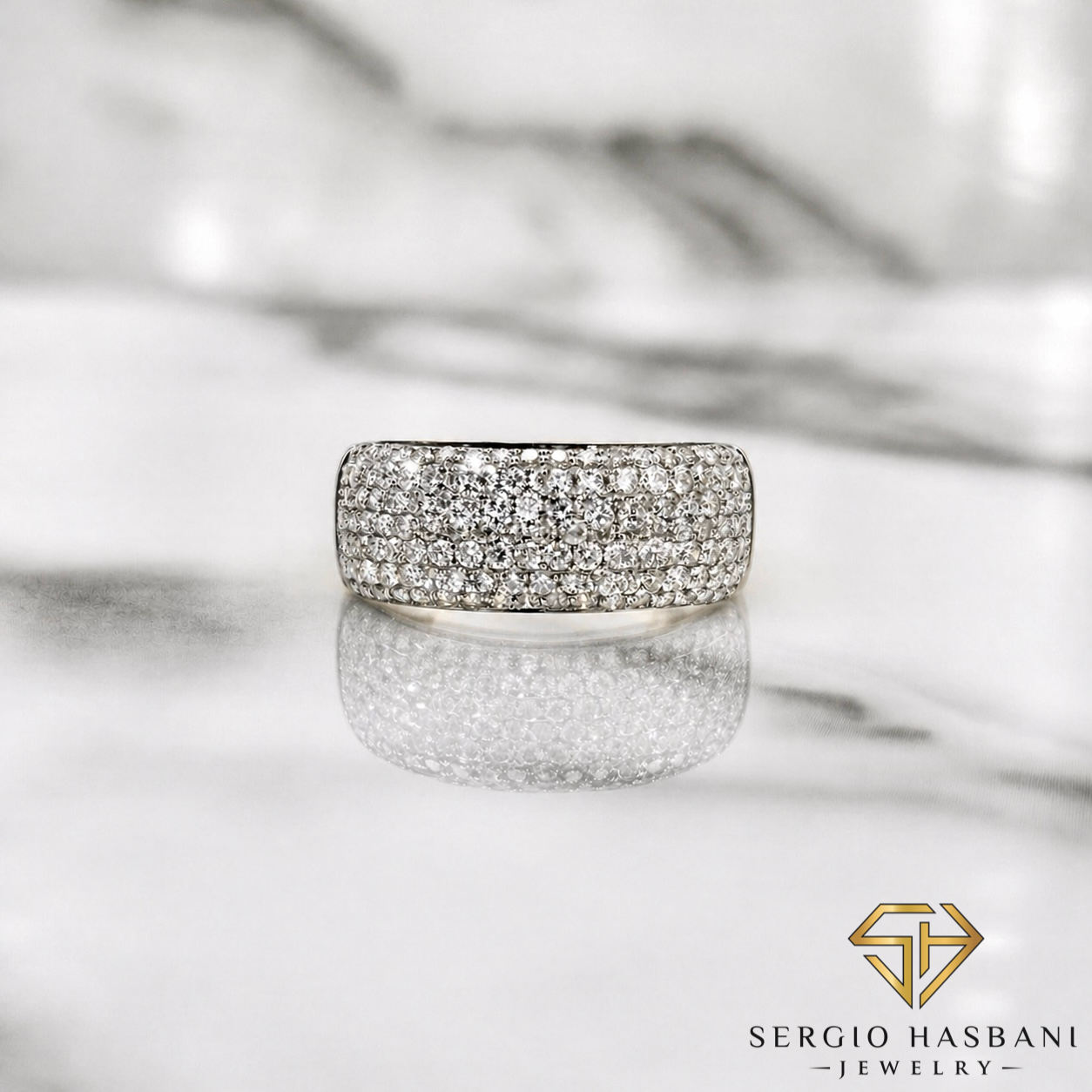 10K ICEE Diamond Ring