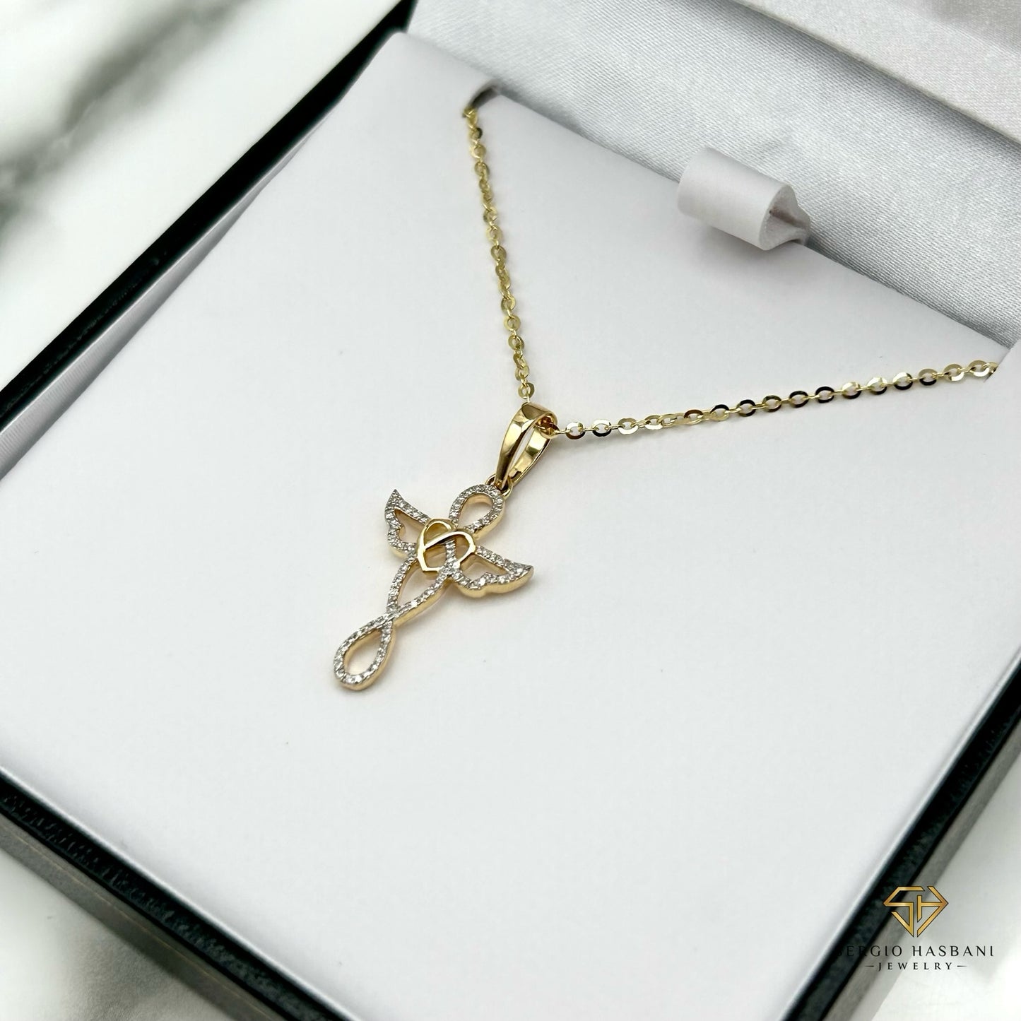 10K INFIANGEL Diamond Necklace