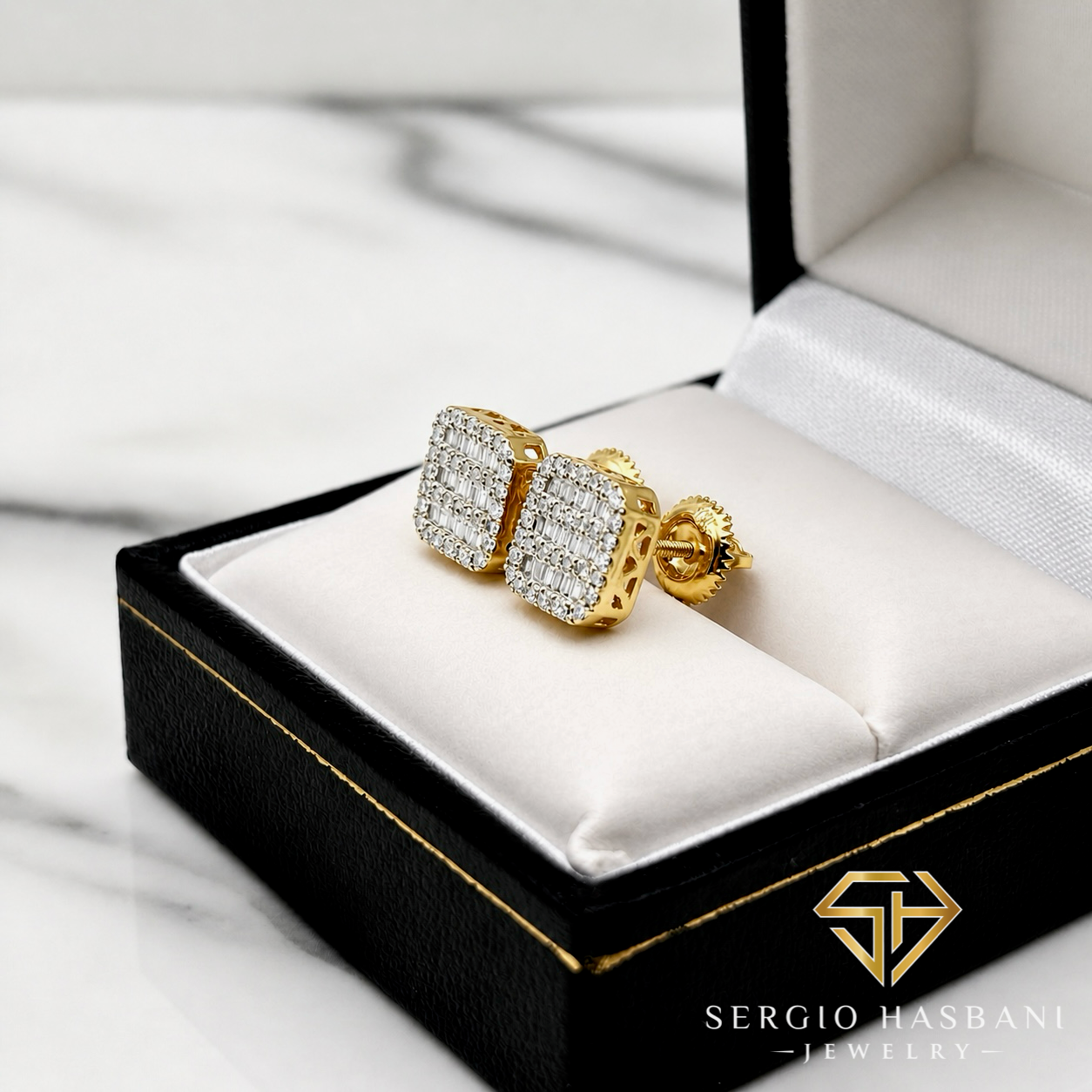 10K KAGUET Diamond Earrings
