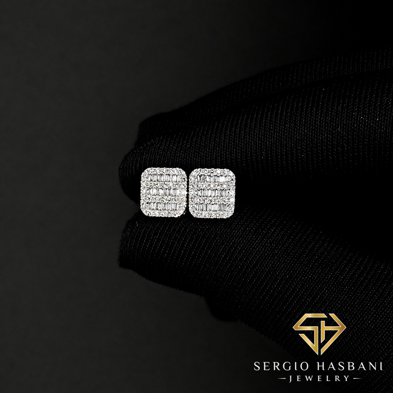 10K KAGUET Diamond Earrings