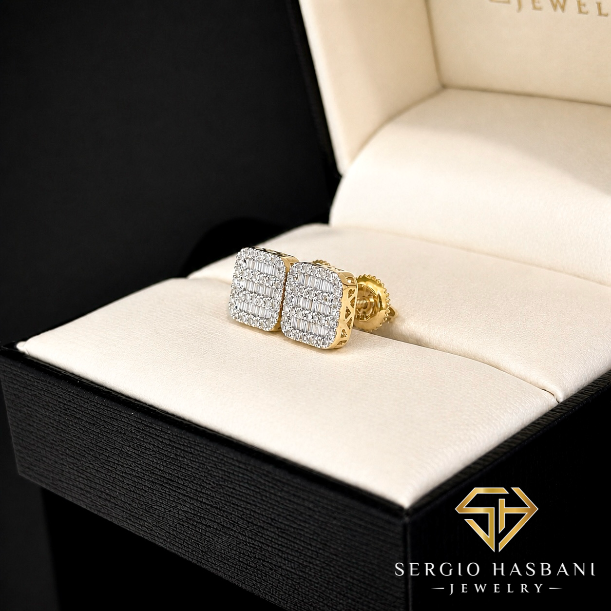 10K KAGUET Diamond Earrings