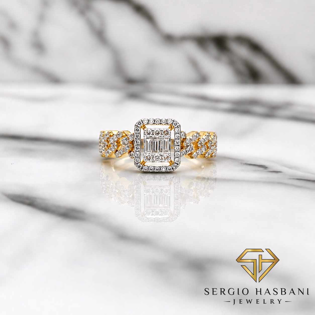 10K KALYX Diamond Ring