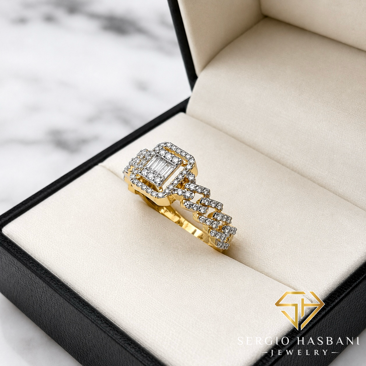 10K KALYX Diamond Ring