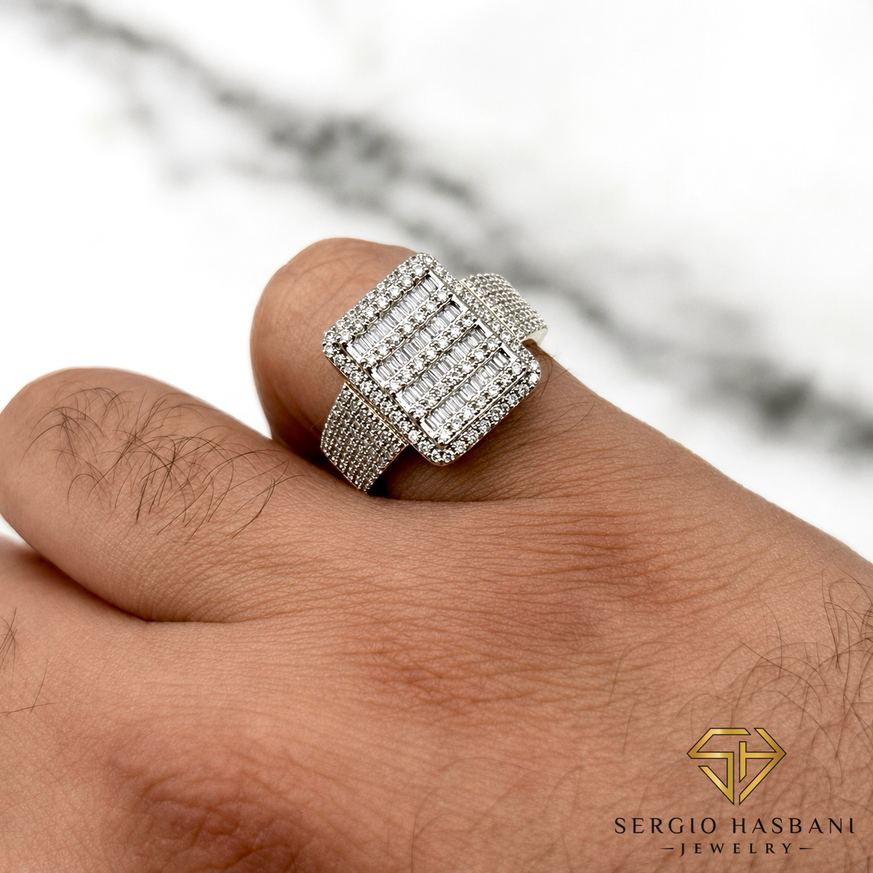 10K KANO Diamond Ring