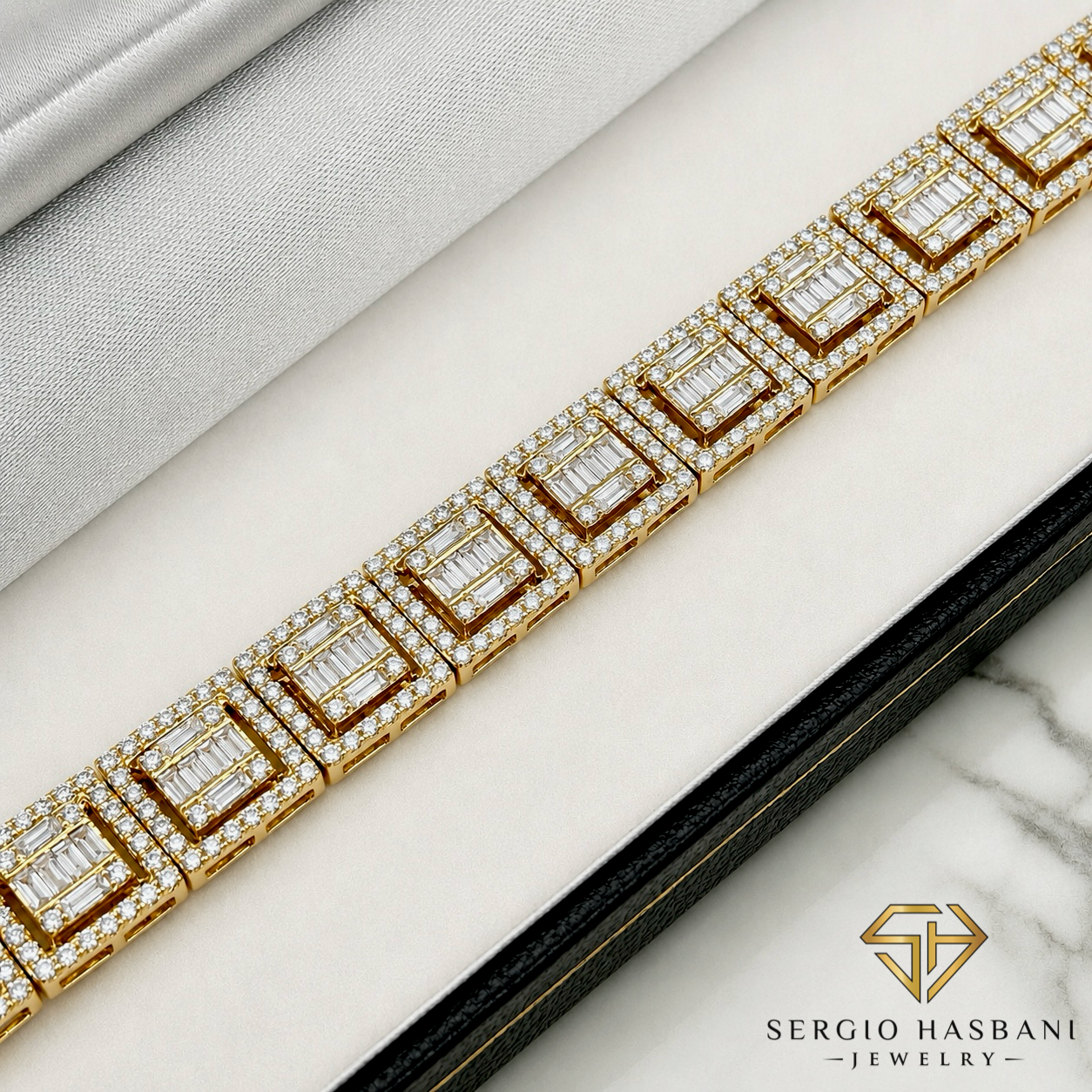 10K KARTEL VVS Lab Diamond Bracelet