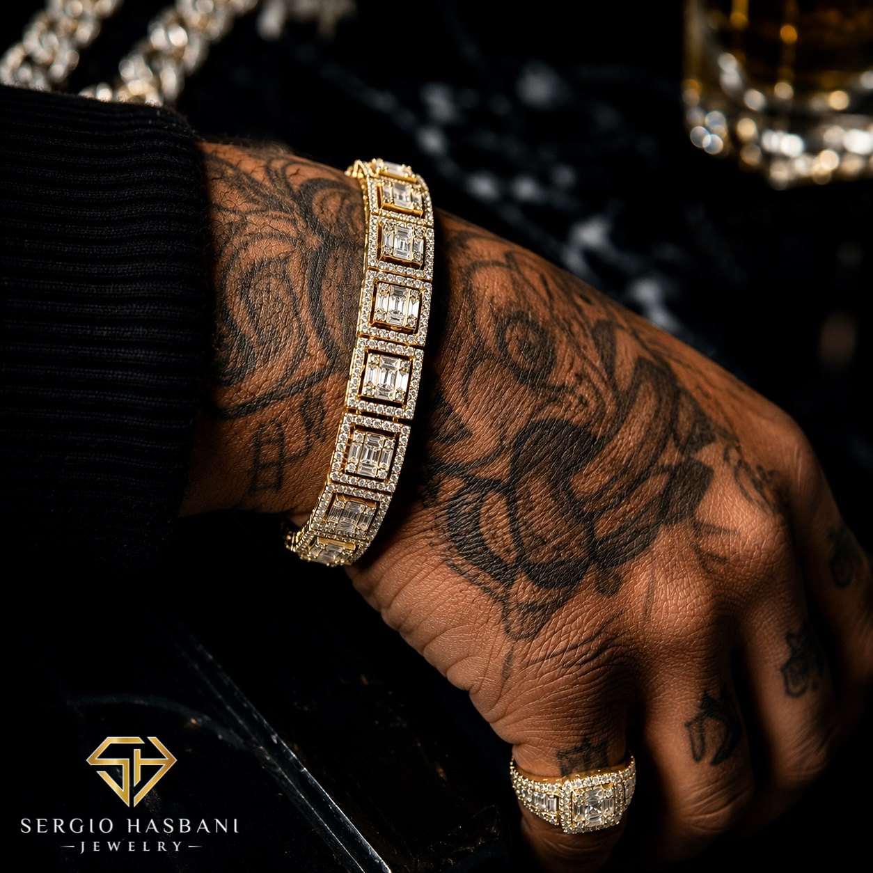 10K KARTEL VVS Lab Diamond Bracelet